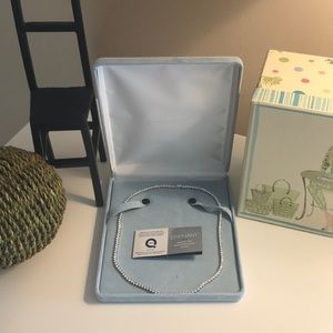 Diamonique Round Tennis Necklace